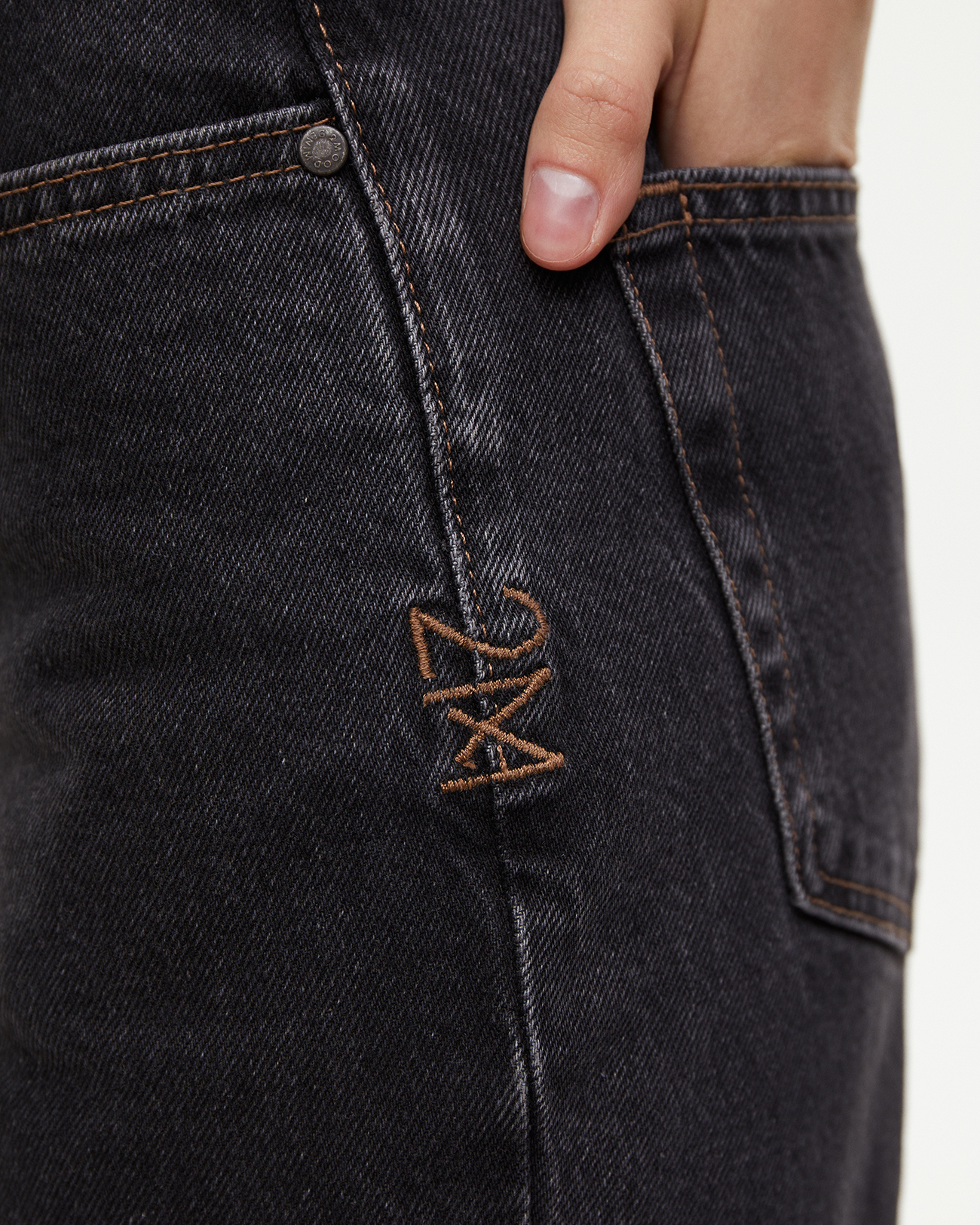 Джинсы Straight Fit ST103 с разрывами