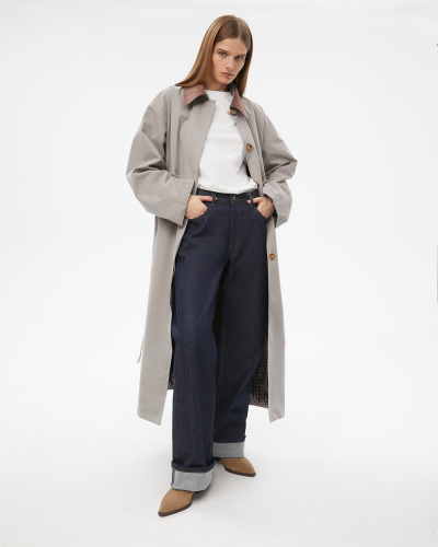 Джинсы Wide Leg WL200 из ткани Selvedge