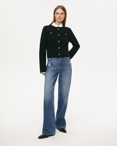 Джинсы Straight Fit ST200 с потертостями