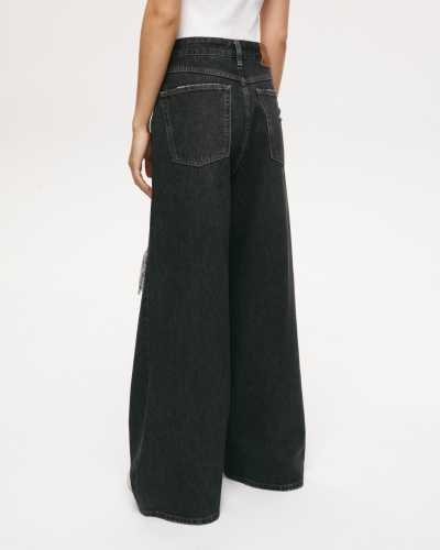 Джинсы Baggy Fit BG301 с потертостями