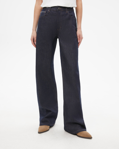 Джинсы Wide Leg WL200 из ткани Selvedge