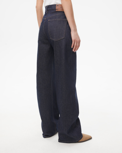 Джинсы Wide Leg WL200 из ткани Selvedge